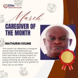 March Caregiver of the Month: Mathurin Exume