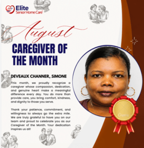 August Caregiver of the Month: Simone Deveaux Channer